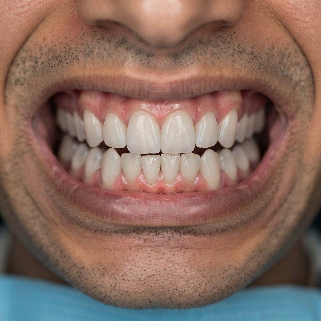 حالة أحمد علي بعد تركيب ابتسامة هوليود E-Max